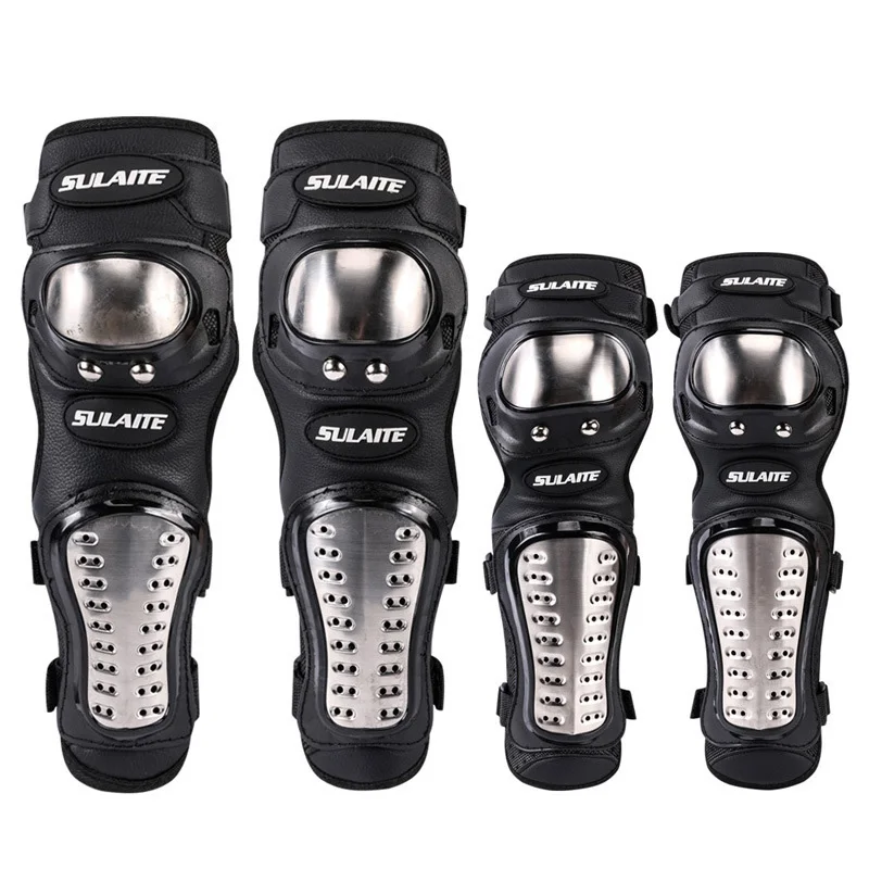 Motorcycle Gear For Sale - 4 adet/takım Motosiklet Kneepad Paslanmaz Çelik