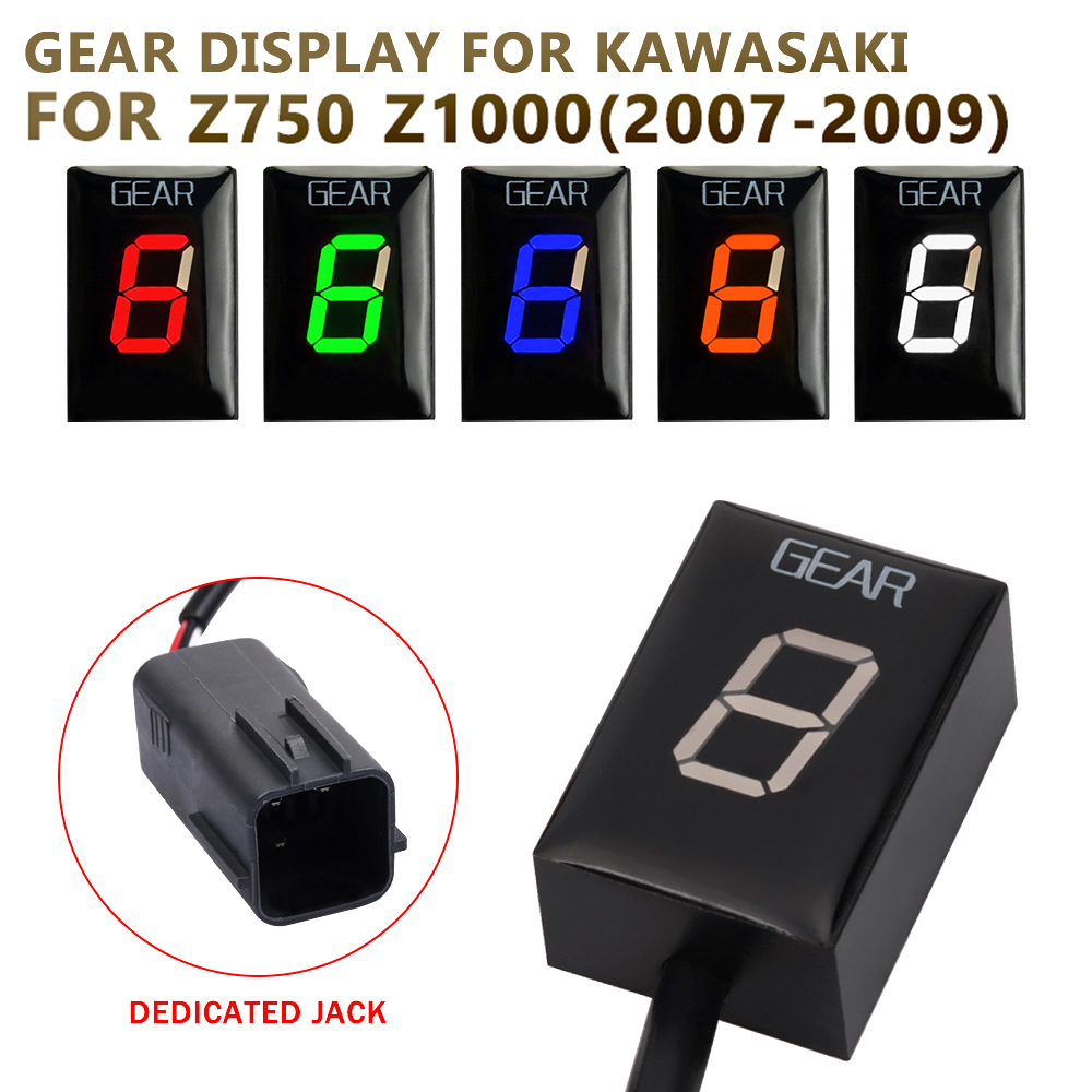Gear Indicator Display - Kawasaki Z750 Z1000 Z-750 Z-1000 2007