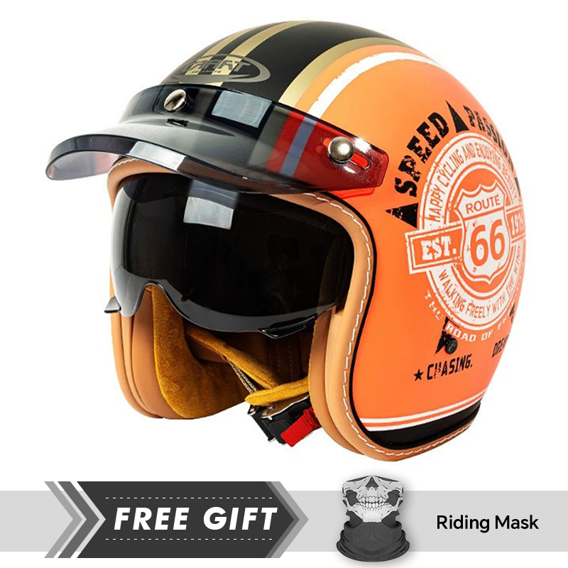 DOT Onaylı Motosiklet Kaskı Je - Motorcycle Gear In Store incelemesi ve fiyatı