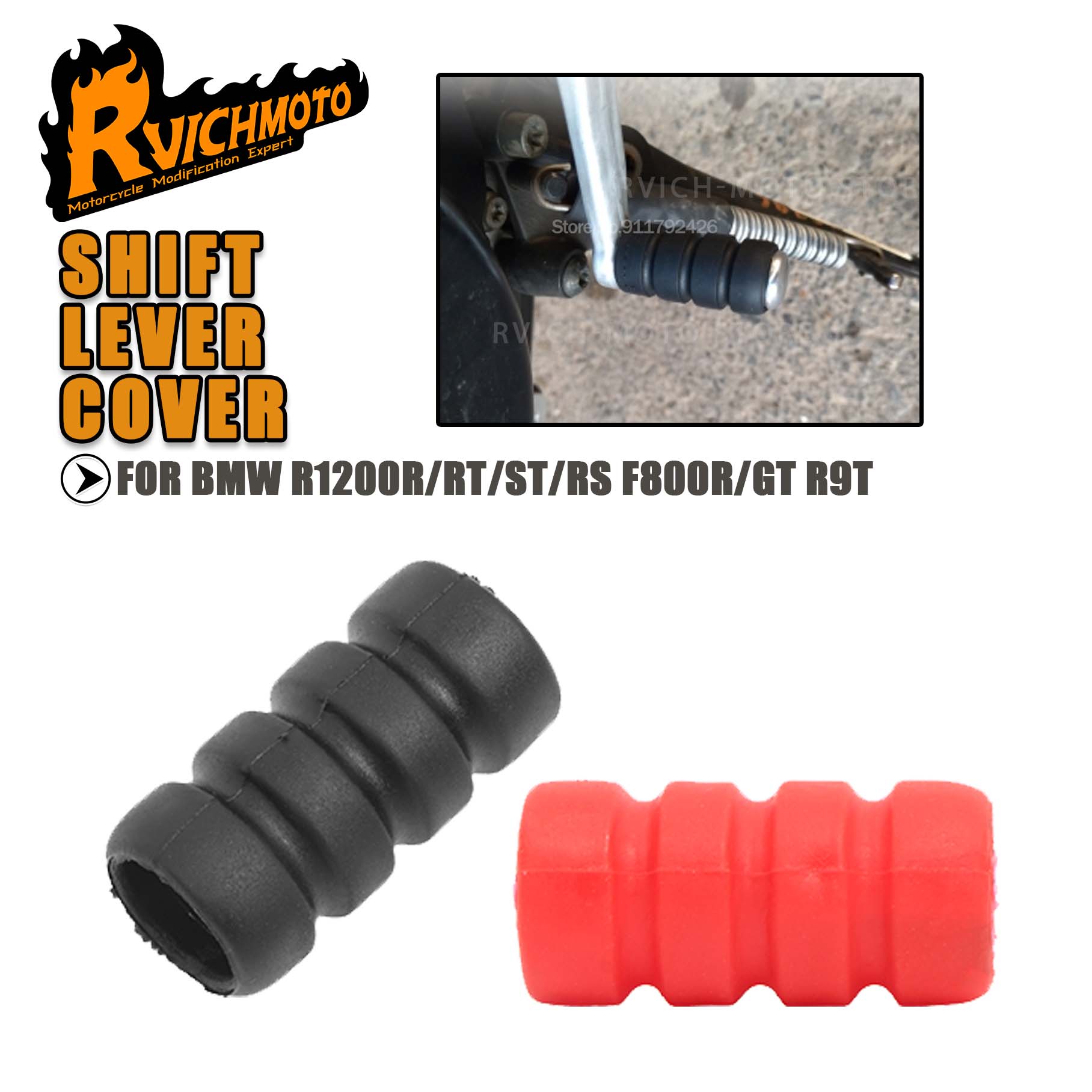 BMW R1200R R1200RT R1200ST R12 - Motorcycle Gear Lever Rubber incelemesi ve fiyatı