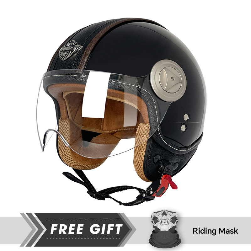 Açık Yüz Motosiklet Kaskı Raha - Motorcycle Gear In Store incelemesi ve fiyatı