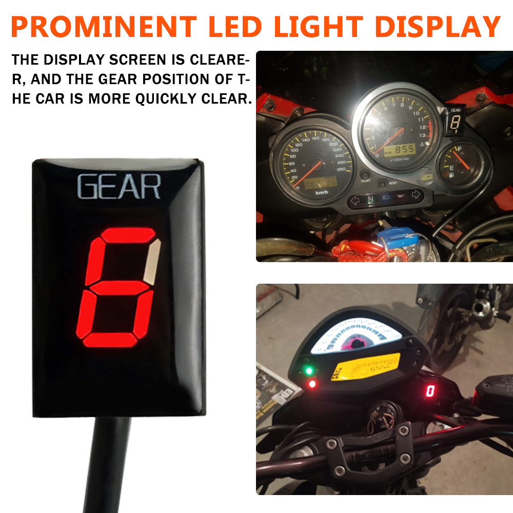 Motosiklet Dişli Ekran Gösterg - Gear Indicator Display incelemesi ve fiyatı