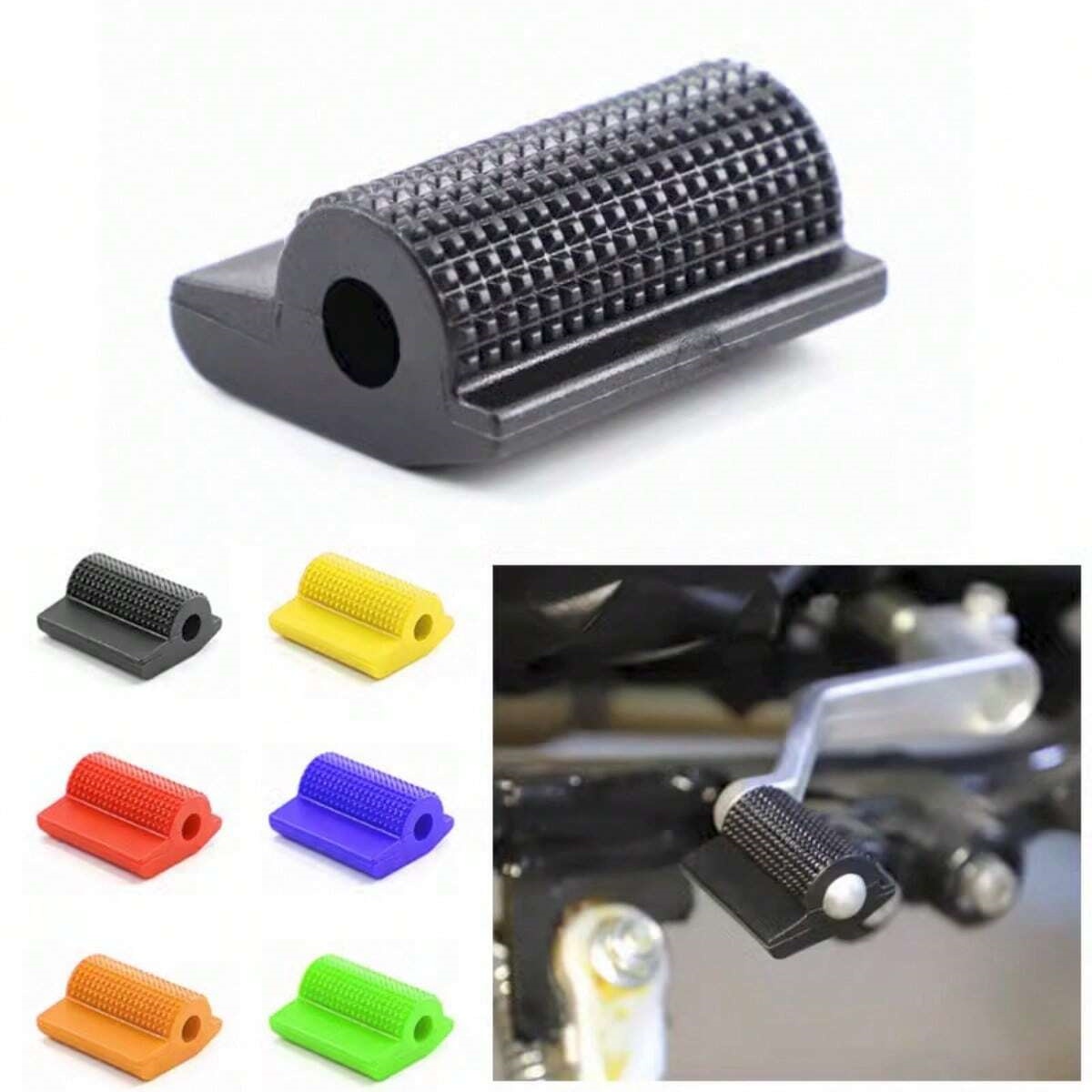 1 adet evrensel motosiklet vit - Motorcycle Gear Lever Rubber incelemesi ve fiyatı